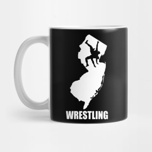 New Jersey Wrestling Mug